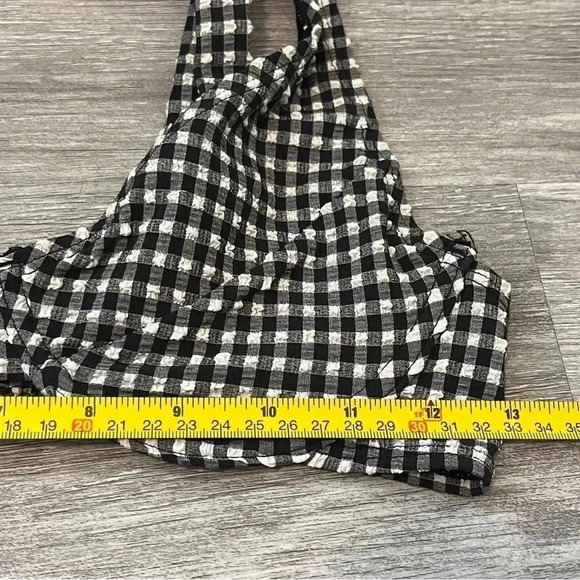 SISTER SWIM Lex Underwire Top-Check‎ size M - Picture 4 of 4